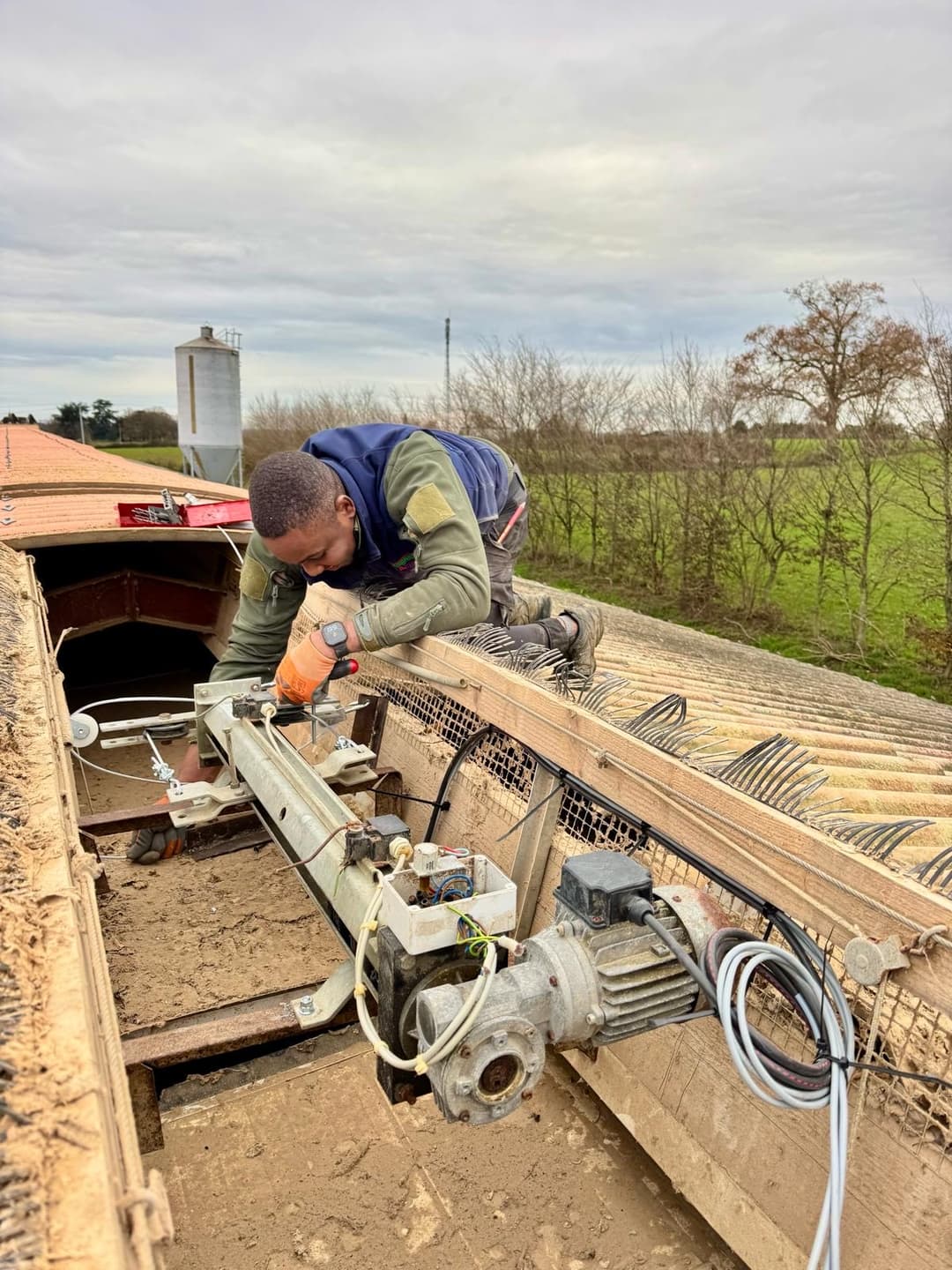 installation de chaine de nourriture electrique